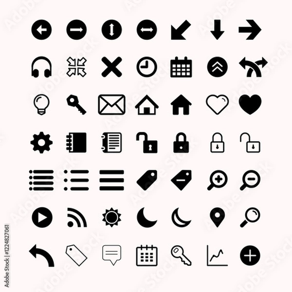 Obraz assorted-icons-set