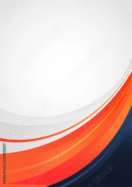 Obraz abstract-annual-report-template 6