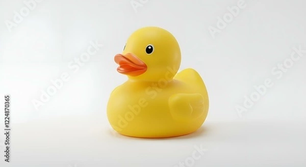 Fototapeta yellow rubber duck