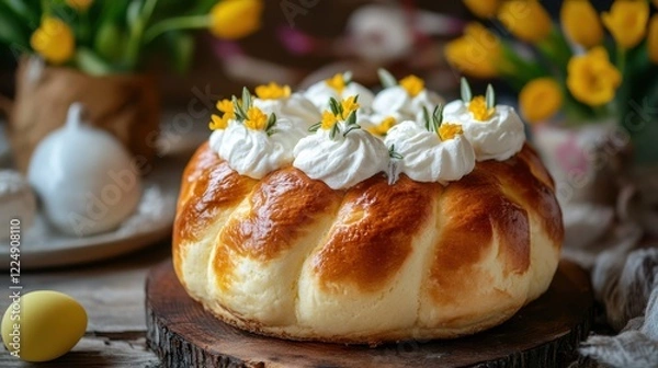 Obraz cake with cream