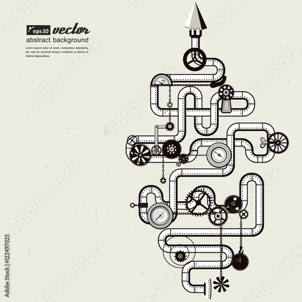 Fototapeta Steam punk