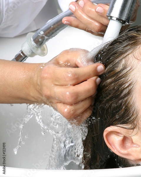 Obraz lavado de cabello