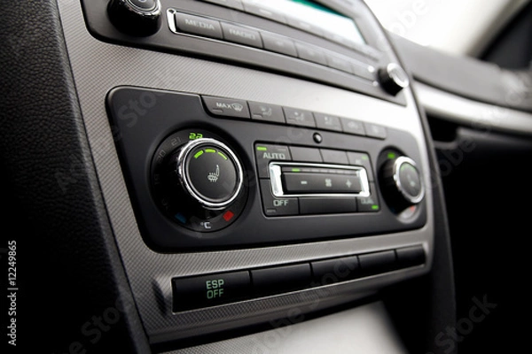 Fototapeta Car climate control