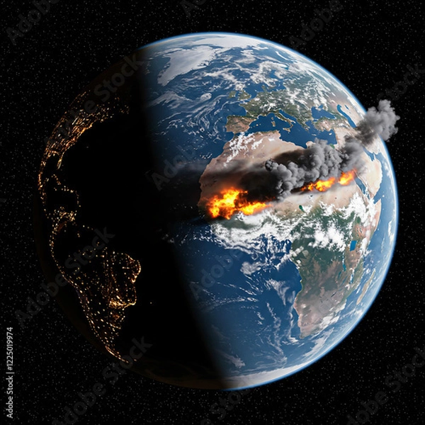 Obraz earth and fire