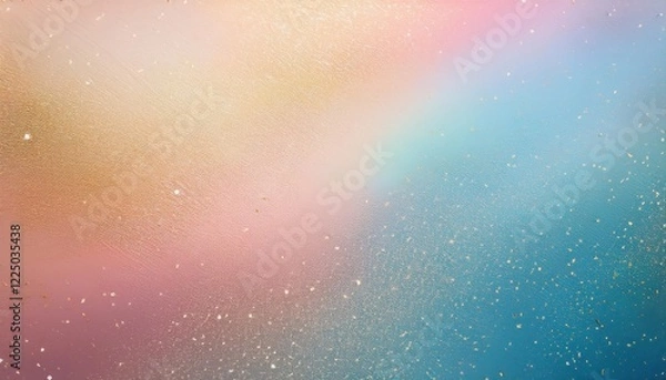 Fototapeta Elegant Abstract Artwork in Pastel Hues with Grainy Texture A Vibrant Showcase of Soft Colors and Rough Surface Elements, Perfect for Modern Decor or Art Appreciation