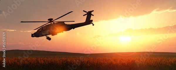 Obraz wojna helikopterów