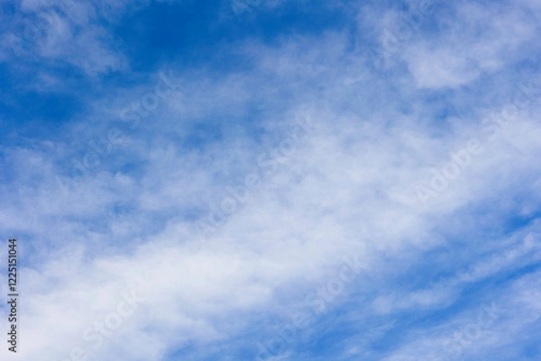 Obraz Cielo azul con nubes