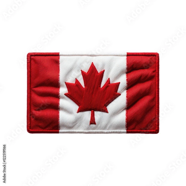 Fototapeta Canada Flag Embroidered Patch