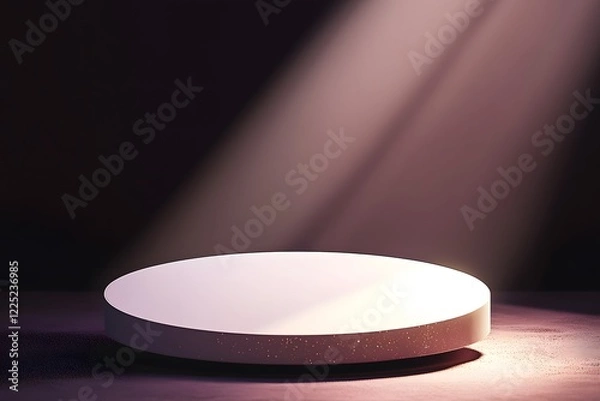 Obraz stage with spotlight