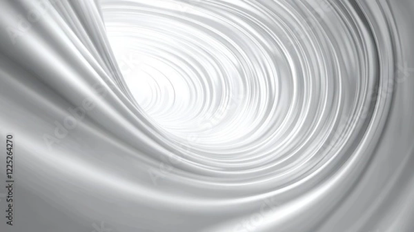 Fototapeta Blank light grey blurred background with radial gradient. Studio room backdrop. vignette photo effect. White gray empty template gradient illustration
