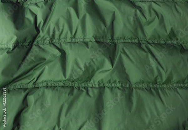 Obraz A full page of bright green sleeping bag background texture
