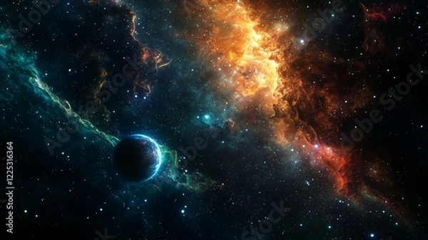 Fototapeta 神秘的な宇宙