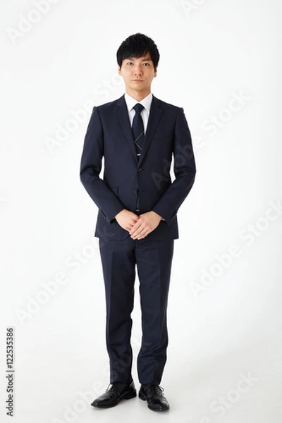 Obraz 笑顔のビジネスマン