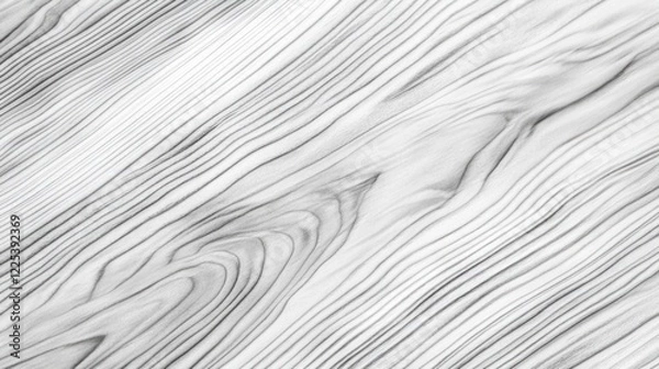 Fototapeta Light Gray Wooden Texture with Natural Grain Patterns Suitable for Minimalist Design Backgrounds and Artistic Projects