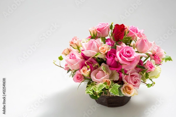 Obraz バラの花　フラワーアレンジメント