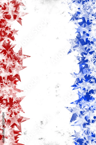 Obraz Grunge Stars Background