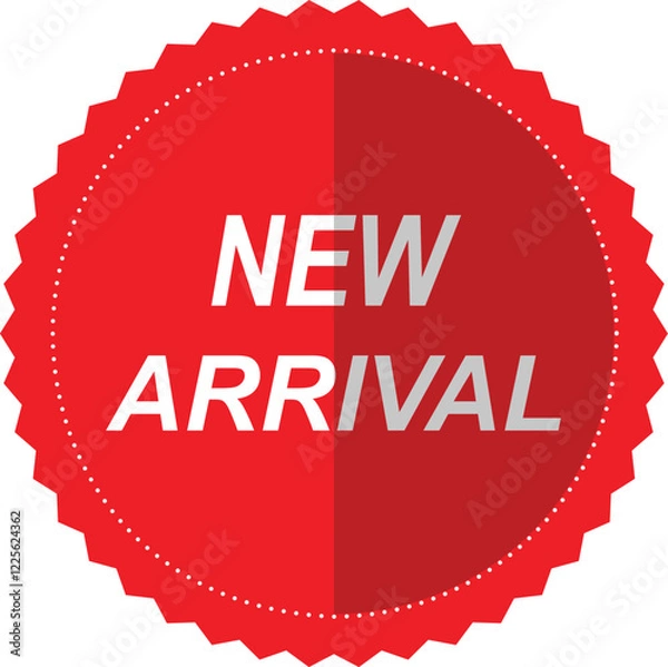 Obraz New Arrival Vector Banner Adobe illustration 