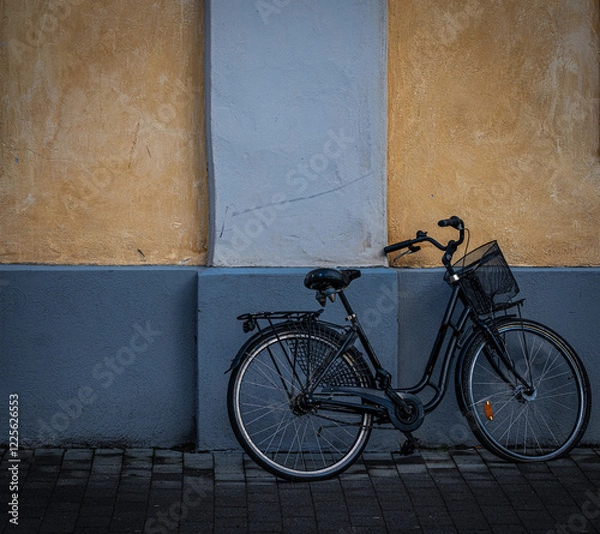 Obraz Bicycle against wall