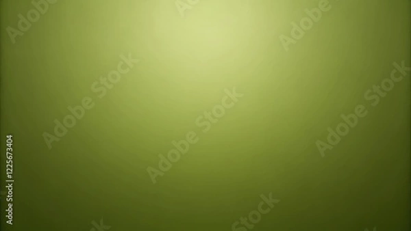 Obraz Olive Green Gradient Background, Subtle Light, Smooth Texture, Digital Art