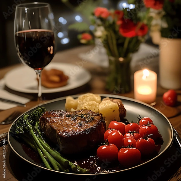 Obraz Valentine's Day dinner