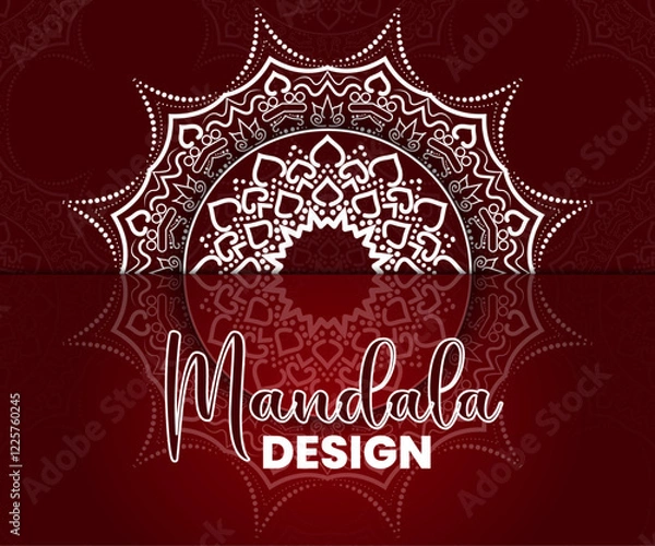Fototapeta creative mandala design
