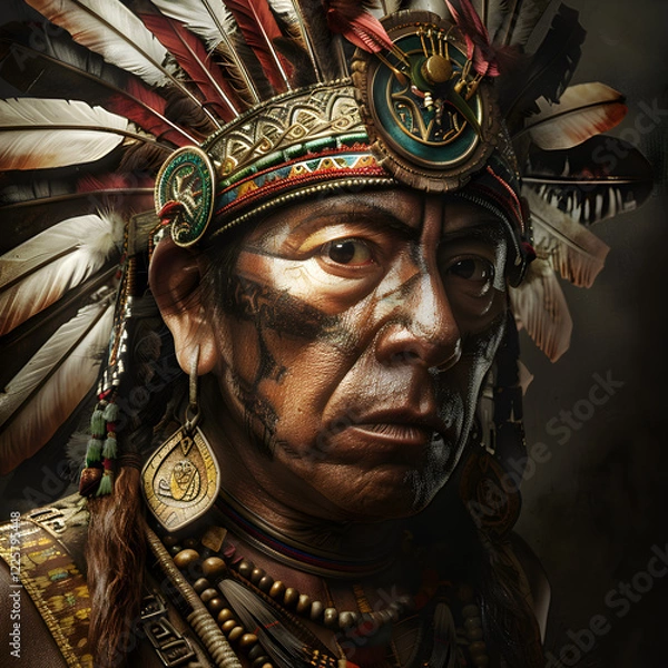 Obraz Mayan chief
