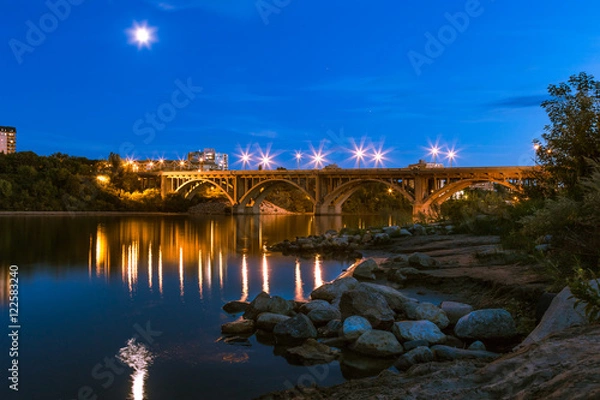 Obraz Saskatoon Broadway Bridge