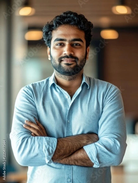 Obraz Posing for a Professional Portrait