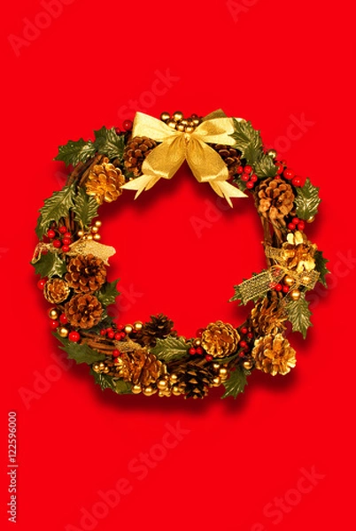 Fototapeta クリスマスリース