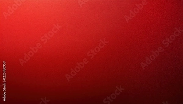 Fototapeta Vibrant, Grainy Abstract Artwork Featuring a Red Gradient and Noisy Texture Effect, Ideal for Banner, Poster, or Header Design.