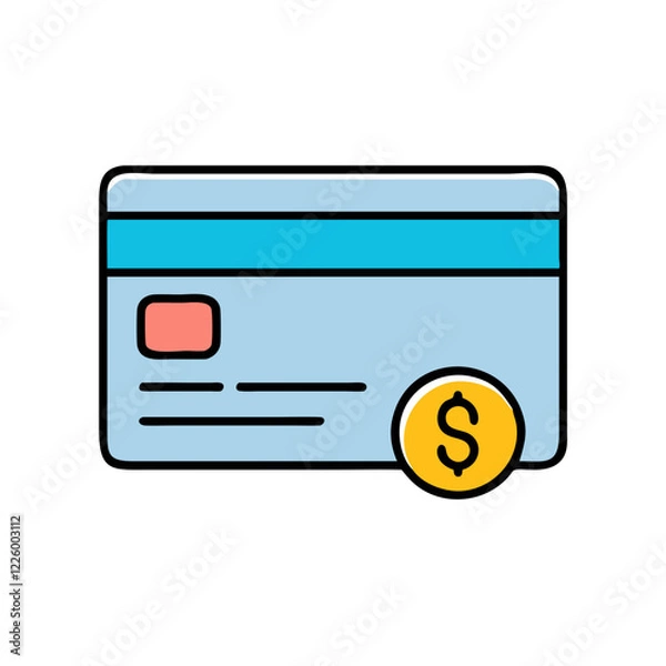 Obraz Credit Card Icon