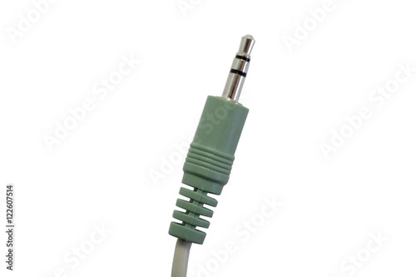Obraz Jack cable on white