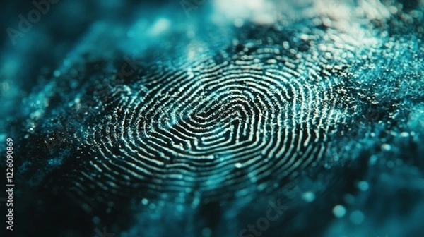 Obraz Unique patterns, intricate details. AI.