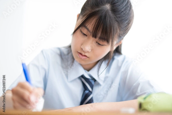 Fototapeta 授業中の学生