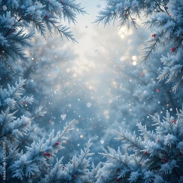 Obraz Christmas snow