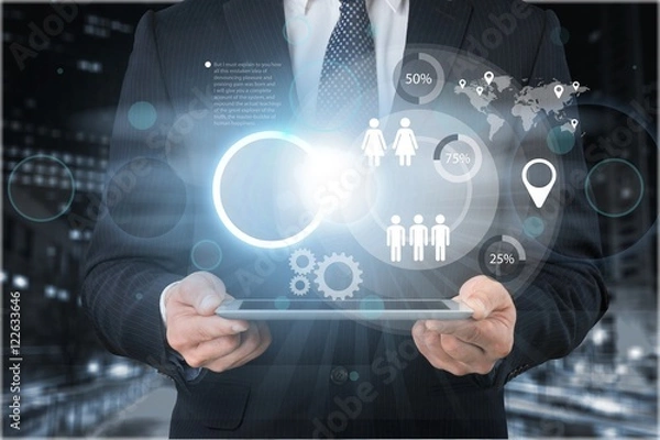 Fototapeta Business.