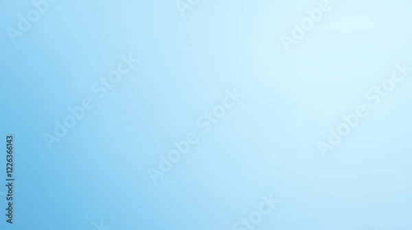 Fototapeta Light Blue Gradient Background Color Texture