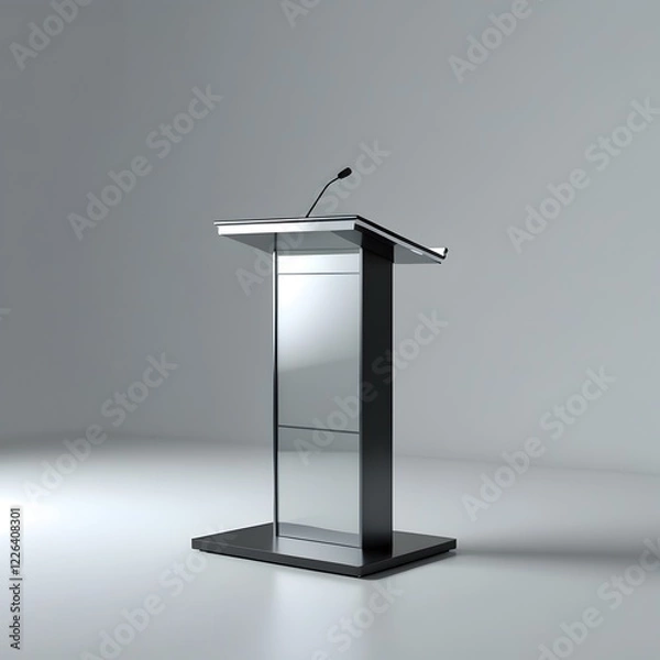 Obraz podium with spotlight