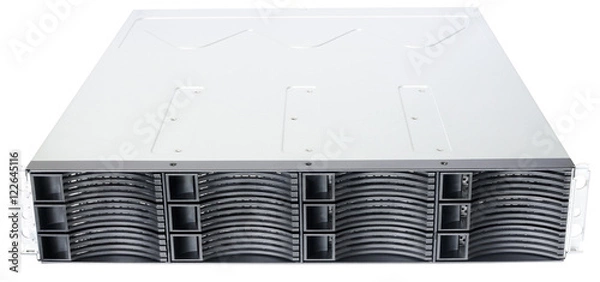 Obraz Rackmount disk storage