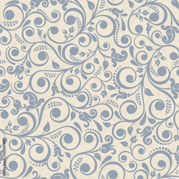 Obraz Seamless background in retro style