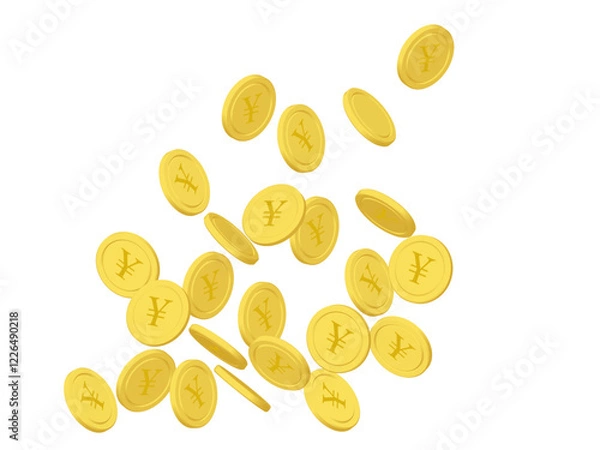 Obraz コイン　日本円