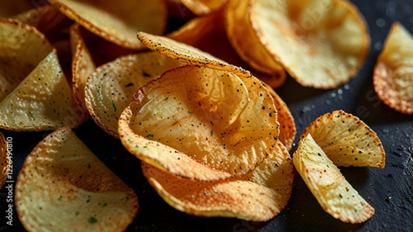 Obraz potatoes with rosemary