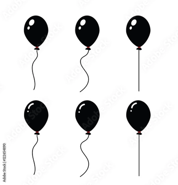 Obraz Vector of balloon Icon