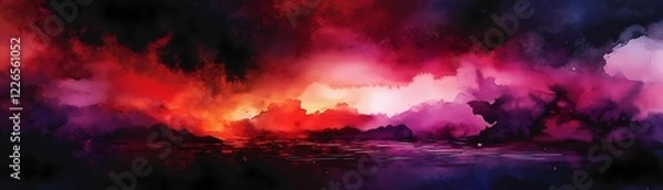 Fototapeta Black dark purple red burgundy wine color.