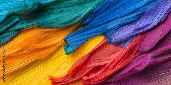 Obraz colorful fabric background