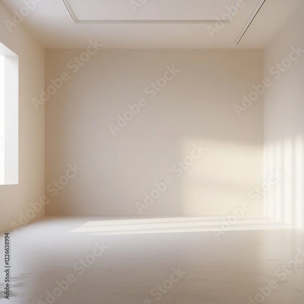 Fototapeta door, open, wall, billboard, room, empty, blank, business, light, display, 3d, frame, banner, advertising, sign