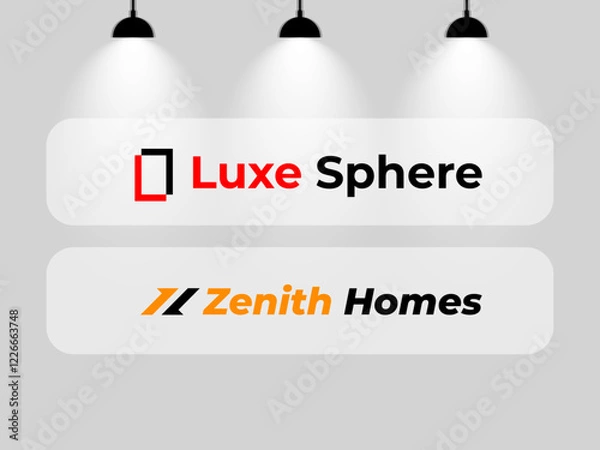 Obraz Real Estate Logo Design