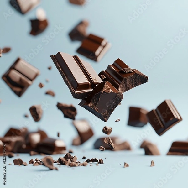 Obraz chocolate with nuts