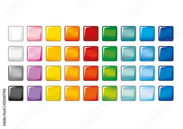 Obraz pulsante internet quadrato