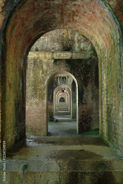 Obraz 京都東山・水路閣